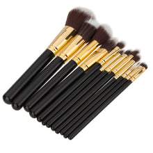 12 Pcs Makeup Cosmetic Blush Brush Eyebrow Foundation Powder Brushes Set h
