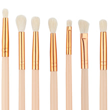 12 Pcs Wool Practical Makeup Brush kit Sets for eyeshadow blusher Cosmetic Brushes Tool Complete Eye Kit