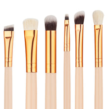 12 Pcs Wool Practical Makeup Brush kit Sets for eyeshadow blusher Cosmetic Brushes Tool Complete Eye Kit