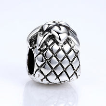 12 Style Radiant HeartsDog Animal Crown Pine apple Camera Charms Beads Fit Pandora Bracelets Necklace DIY