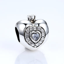 12 Style Radiant HeartsDog Animal Crown Pine apple Camera Charms Beads Fit Pandora Bracelets Necklace DIY