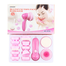 12 in 1 Multifunction Electrical Facial Cleansing Brush Face Body Massager Kit