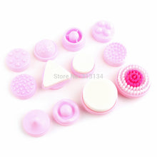 12 in 1 Multifunction Electrical Facial Cleansing Brush Face Body Massager Kit