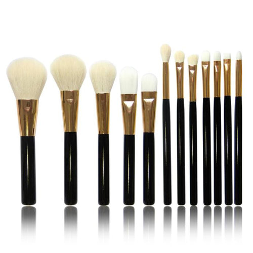 12 pcs GUJHUI makeup brushes Professional pinceaux de maquillage cosmetics Eyeshadow Powder Foundation Brush cosmetics
