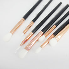12 pcs QiBest Rose Gold makeup brushes Professional Complete Eyeshadow eyeliner blending pinceis brush Powder make up brush
