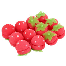 12 pcs Rollers Curlers Strawberry Balls Hair Care Soft Sponge Lovely DIY Tool
