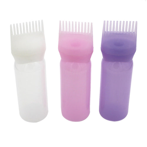 120ML Hair Dye Bottle Applicator Brush Dispensing Kit Graduated Salon Hair Coloring Dyeing Rom Color