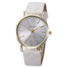 12Colors Geneva Womens Watches Men Wrist Watch Roman Watch Ladies Leather Band Quartz Watch Montre Feida