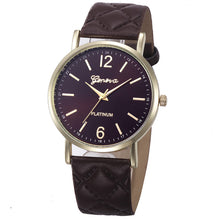 12Colors Geneva Womens Watches Men Wrist Watch Roman Watch Ladies Leather Band Quartz Watch Montre Feida