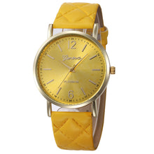 12Colors Geneva Womens Watches Men Wrist Watch Roman Watch Ladies Leather Band Quartz Watch Montre Feida