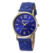12Colors Geneva Womens Watches Men Wrist Watch Roman Watch Ladies Leather Band Quartz Watch Montre Feida
