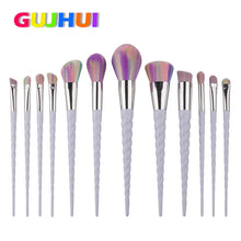 12PCS professional makeup brushes Power Foundation Eyebrow Eyeliner Blush Cosmetic Concealer maquillage make up brushes