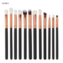 12Pcs GUJHUI Professional makeup brushes eyebrow maquillage Concealer pinceis brush make up brushes Foundation cosmetics