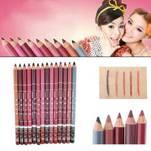 12pcss Multi-color Party Queen Lip Liner Pencil Functional Eyebrow Eye Lip Makeup Waterproof Colorful Cosmetic Pen PY7