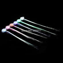 15 PCS Flash LED Hair Braid Clip Hairpin Decoration RGB Ligt Up For Show Party