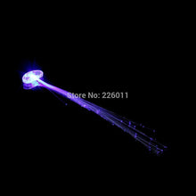 15 PCS Flash LED Hair Braid Clip Hairpin Decoration RGB Ligt Up For Show Party