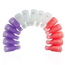 10pcss  Remover Gel Polish Nail Art Soakers Remover Soak Off Cap Clip Tools UV Nail Degreaser Polish Wrap Tool Nails