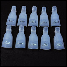 10pcss  Remover Gel Polish Nail Art Soakers Remover Soak Off Cap Clip Tools UV Nail Degreaser Polish Wrap Tool Nails