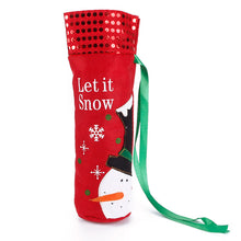 Christmas Wine Bottle Bag Dinner Party Decoration Bow-Knot Snowman Christmas Tree Santa Claus Bottle Cover Bag Christ 91783