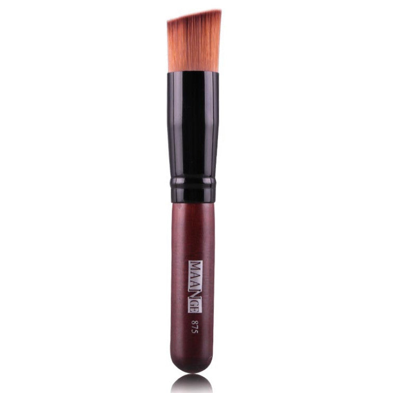 Multi-Function Pro Makeup Brushes Powder Concealer Blush Liquid Foundation Make up Brush Set Wooden Kabuki Brush Cosmetics