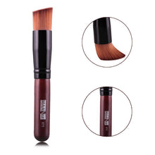 Multi-Function Pro Makeup Brushes Powder Concealer Blush Liquid Foundation Make up Brush Set Wooden Kabuki Brush Cosmetics