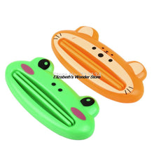 Cartoon FrogAnimal Toothpaste Tube Squeezer Easy Squeeze Paste Dispenser Roll Holder