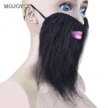 Funny Costume Party Male Man Halloween Beard Facial Hair Mustache Artificial Beard Stick-on Tash Whisker Dress Party Joke