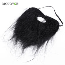 Funny Costume Party Male Man Halloween Beard Facial Hair Mustache Artificial Beard Stick-on Tash Whisker Dress Party Joke