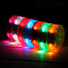 Voice Control LED Light Bracelet Bangle Sound Activated For Party Rave Concert
