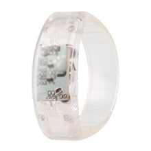Voice Control LED Light Bracelet Bangle Sound Activated For Party Rave Concert
