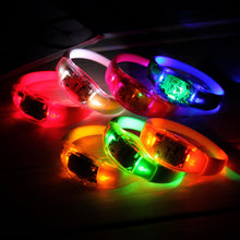 Voice Control LED Light Bracelet Bangle Sound Activated For Party Rave Concert