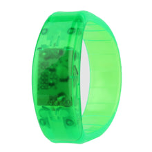 Voice Control LED Light Bracelet Bangle Sound Activated For Party Rave Concert