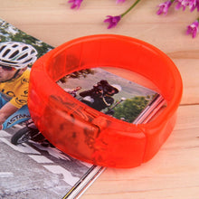 Voice Control LED Light Bracelet Bangle Sound Activated For Party Rave Concert