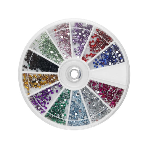 1.5mm 3600pcs Nail Art 3D DIY Rhinestones Decoration