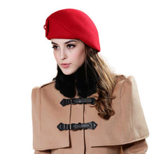 Women Felt French Beret Caps Felt Pillbox Hat Fashion Amazing