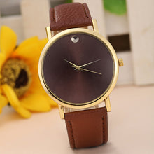 100% Clocks Geneva Roman Numerals Leather Analog Quartz Watch Women Watches woman geneve watch Gifts