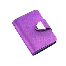 New Fashion Unisex Faux Leather Fold Design Multiple Card Slots Credit Card ID Business Card Holder