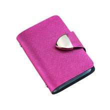 New Fashion Unisex Faux Leather Fold Design Multiple Card Slots Credit Card ID Business Card Holder