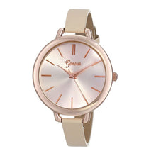 Vogue Women Watch Girl Geneva Relojes Analog Dial Elegent Thin Leather Strap Wristwatch Dress Clocks