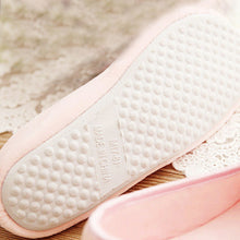 plus size 35-40 mokingtop Women Home Faux Fur Slippers Spliced Warm Pregnant Women Shoes Ladies Yoga Ballet Flat Shoes