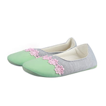 plus size 35-40 mokingtop Women Home Slippers Spliced Warm Pregnant Women Shoes Ladies Yoga Ballet Flat Shoes