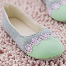 plus size 35-40 mokingtop Women Home Slippers Spliced Warm Pregnant Women Shoes Ladies Yoga Ballet Flat Shoes