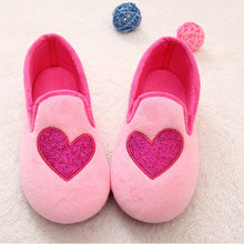plus size 36-39 mokingtop Women Home Slippers Spliced Heart Warm Pregnant Women Shoes Ladies Yoga Ballet Flat Shoes