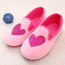 plus size 36-39 mokingtop Women Home Slippers Spliced Heart Warm Pregnant Women Shoes Ladies Yoga Ballet Flat Shoes