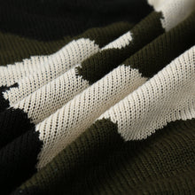Fashion Women Knitting Sweater Camouflage Pull Femme Hiver Long Sleeve Ladies Knitted Top Camo Warm Lady Knitwear