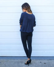 Women Solid Shirt Tops Femme Casual V Neck Long Sleeve Tee Shirt Irregular Hem Loose Lady T-Shirts Top M0402
