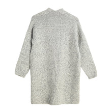 Women Long Knitted Cardigan Loose Open Front Pocket Sweater Poncho Long Sleeve Casual Cardigan Outerwear Coat