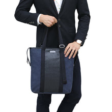Brand Men Weave Handbag Men Canvas Bags Business Laptop Bag Briefcase Man Crossbody Shoulder Handbag Men's Messenger Bags