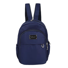 Fashion Women's Small Backpack Girls Solidcolor Zipper Bolsa Feminina Casual Student Mini Schoolbag Travel Bag