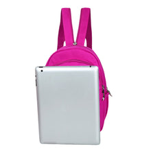 Fashion Women's Small Backpack Girls Solidcolor Zipper Bolsa Feminina Casual Student Mini Schoolbag Travel Bag